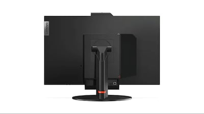 Lenovo ThinkCentre TIO27 27” QHD IPS 60Hz WLED Monitor, Adjustable Height, Black (11JHRAR1UZ)