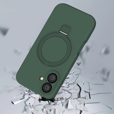 SaharaCase Venture MagSafe Phone Case for iPhone 16, Shock Absorbing, Cactus Green (CP00637)