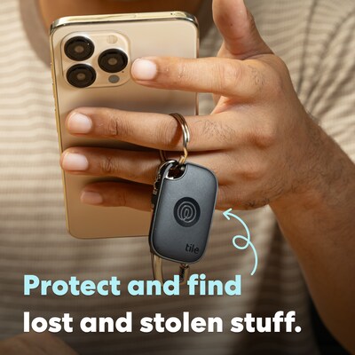 Life360 Tile Pro Bluetooth Tracker, Black (RE-61011)