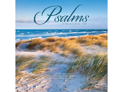 2025 Willow Creek Psalms 12 x 12 Monthly Wall Calendar (44544)
