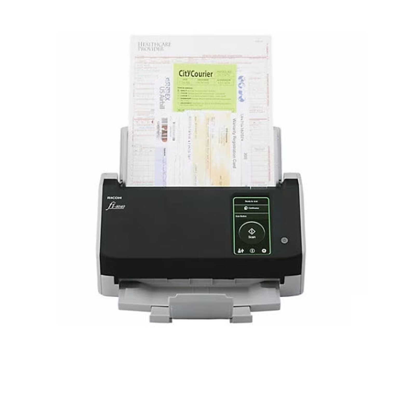 Ricoh fi-8040 Duplex Document Scanner, Black/Gray (PA03836-B005)