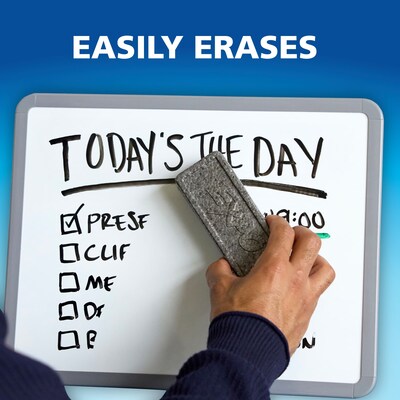EXPO Dry Erase Markers, Fine Tip, Assorted Colors, 12/Pack (86603B)