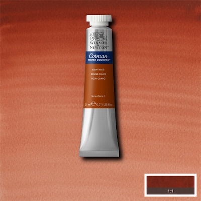 Winsor & Newton Watercolor Paint Tube, Light Red (WNX0308362)