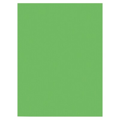 Prang 9" x 12" Construction Paper, Bright Green, 50 Sheets/Pack, 10 Packs/Bundle (PAC9603-10)