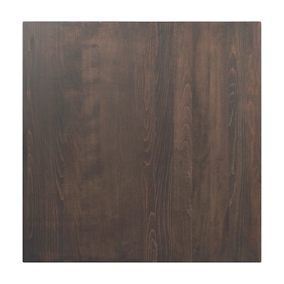 Flash Furniture Bennett 36"W x 36"D 1.5" Thickness Table Top, Wooden, Dark Brown (GSF0033636DKBRN)