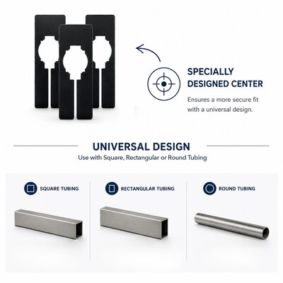 Nahanco 4T Plastic Divider White (QSDWTK-4T)