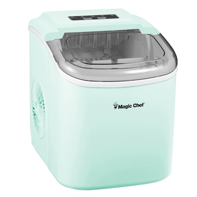Magic Chef Countertop Ice Maker Mint Green (MCIM27M)