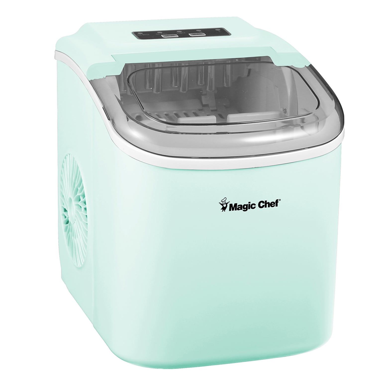 Magic Chef Countertop Ice Maker Mint Green (MCIM27M)