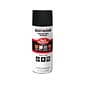 Rust-Oleum Industrial Choice Multipurpose Enamel Spray, Black, 12 Oz., 6/Pack (1676830V)