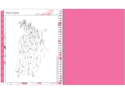 2023 Blue Sky Orchid 8.5" x 11" Weekly & Monthly Planner, Multicolor (137268-23)