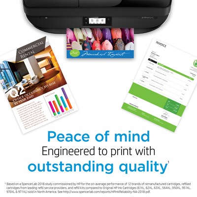 HP 68 Black/Tri-color Standard Yield Ink Cartridges, 2/Pack (6L6S2TN)