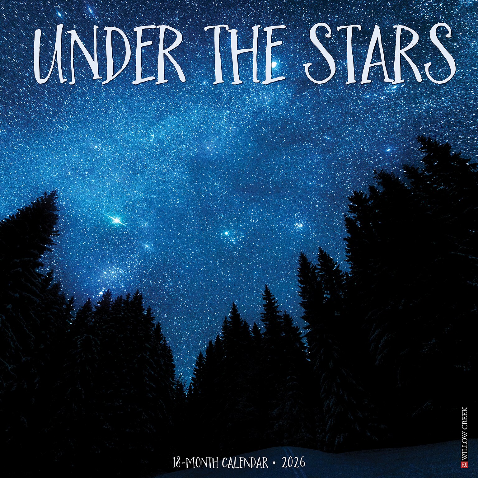 2026 Willow Creek Under the Stars 12 x 12 Monthly Wall Calendar (56202)