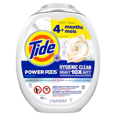 Tide Power PODS Laundry Detergent Capsules, 45 Capsules (3077209494)