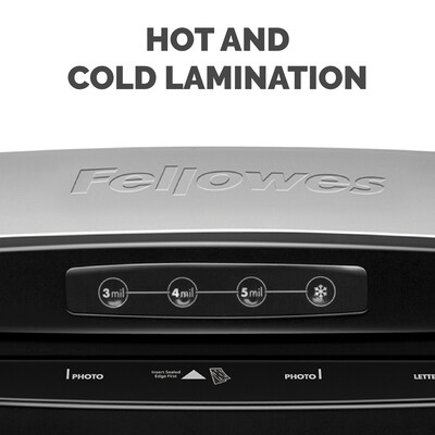 Fellowes Saturn 3i 125 Thermal & Cold Laminator, 12.5" Width, Silver/Black (5736601)