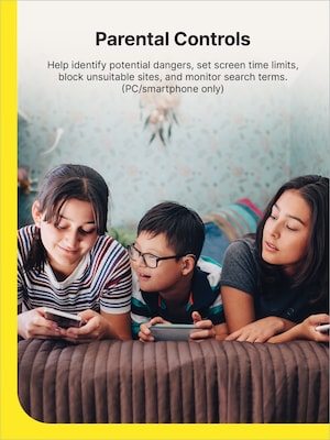 Norton 360 Deluxe Antivirus Software with Scam Protection for 3 Devices, 25GB Cloud Storage (21462314)