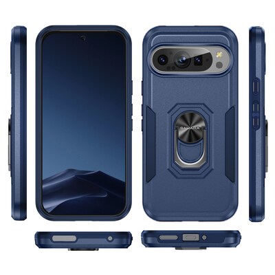 SaharaCase Raider Series Heavy-Duty Case for Google Pixel 9 and 9 Pro, Desert Blue (CP00603)