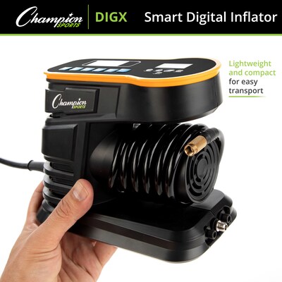 Champion Sports Smart Digital Inflator, Black (CHSDIGX)