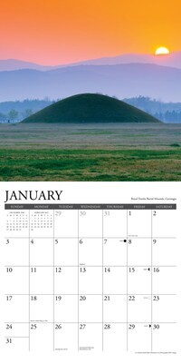 2027 Willow Creek Korea (Republic of) 12" x 12" Monthly Wall Calendar (60957)