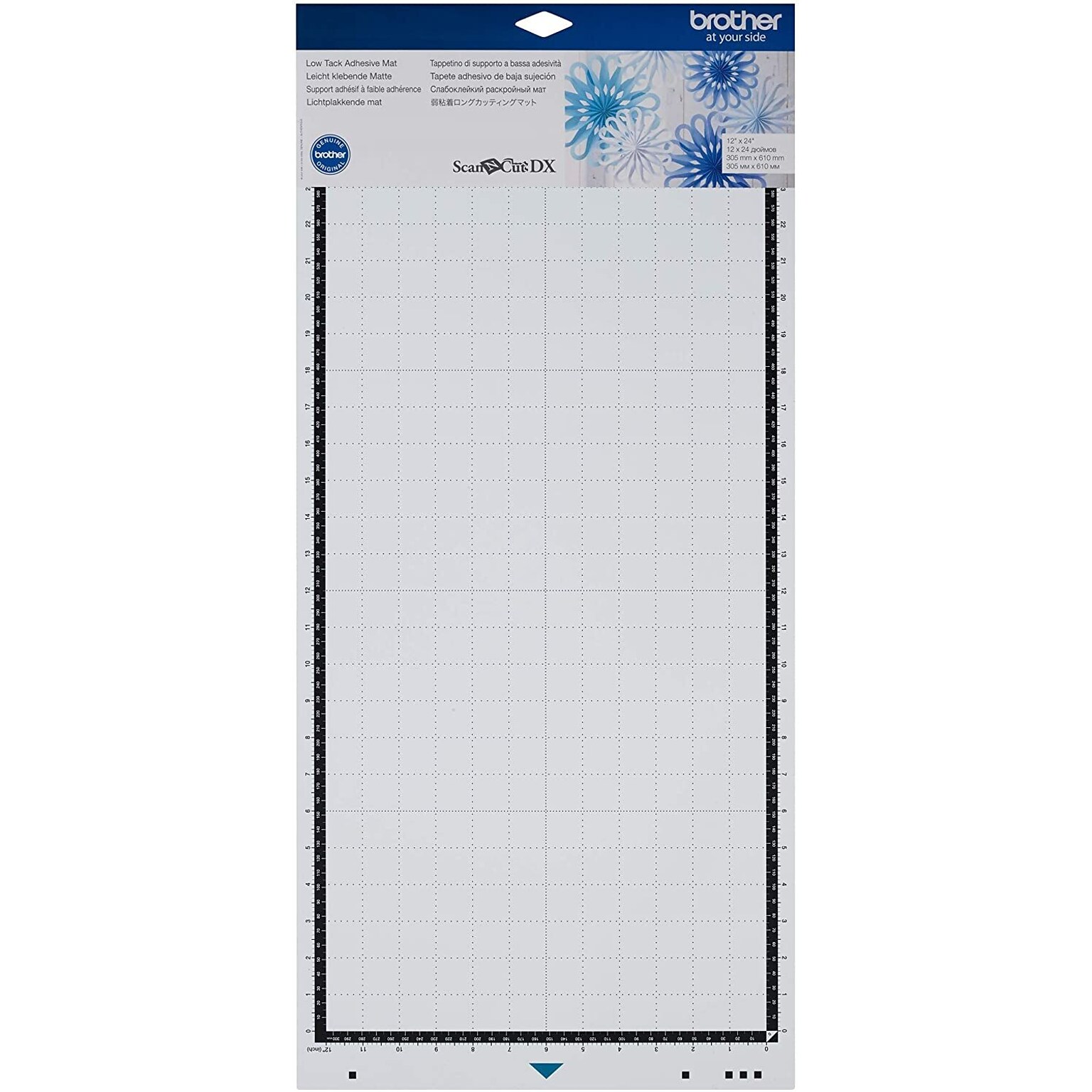 Brother ScanNCut DX Low Tack Mat, 12 x 24 (CADXMATLOW24)