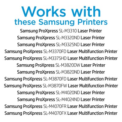 HP 203S Black Toner Cartridge for Samsung MLT-D203S (SU907)