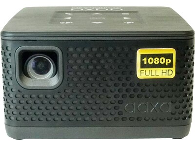 AAXA P7+ Wireless Portable LED Mini Projector, Gray/Black (KP-750-03)