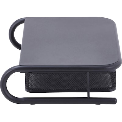 Lorell Mesh Monitor Stand, Upto 42” Monitor, Black (LLR84147)
