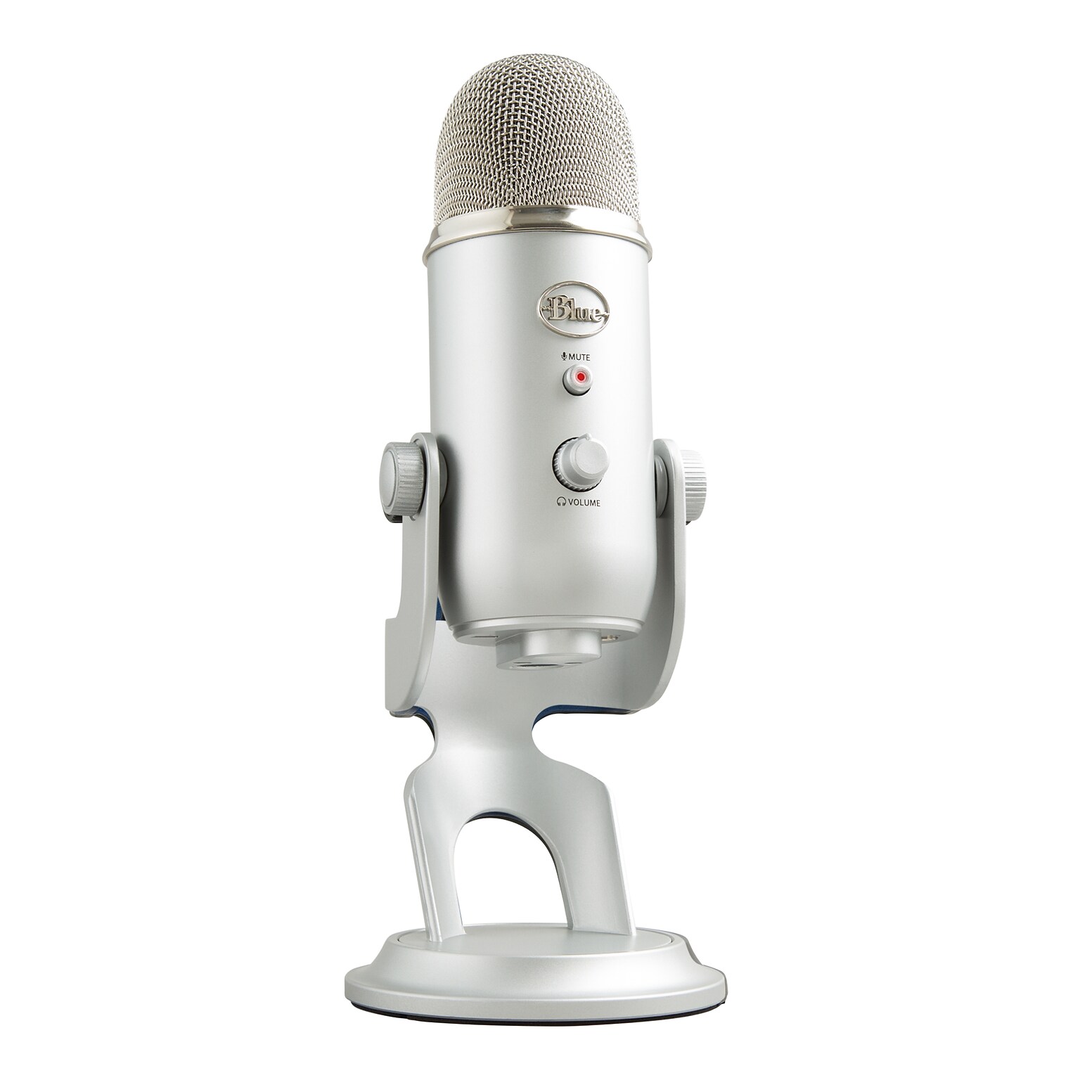 Blue Microphones Yeti Wired Condenser Microphone, Silver (988-000103)