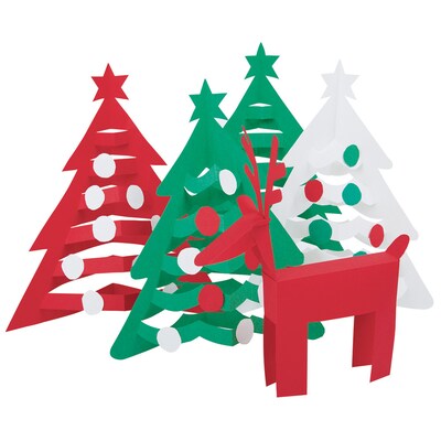 Tru-Ray Holiday 12" x 12" Construction Paper, Assorted Colors, 150 Sheets/Pack (PAC6684)
