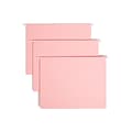 Smead Hanging File Folders, Letter Size, Pink, 25/Box (64066)