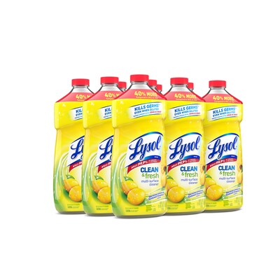 Lysol® Power & Fresh Multi-Surface Cleaner, Sparkling Lemon & Sunflower, 40 Oz, 9/Cs (1920078626)