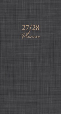 2027 Willow Creek Graphite Grid 3.5 x 6.5 Monthly Pocket/Wallet Calendar, Assorted Colors (65679)