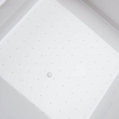 Mind Reader Stackable Plastic Desk Tray Set, White, 25 Pieces (DRORG25-WHT)