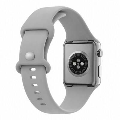 LAX Silicone Band for Apple Watch, Gray