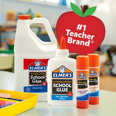 Elmer's Washable School Glue, 128 oz. (E340NR)