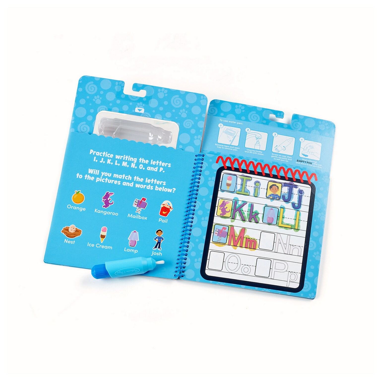 Melissa & Doug Blues Clues & You Water Wow! Alphabet Coloring Book (33000-CASE)