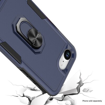 SaharaCase Raider Series Phone Case for iPhone 16e, Shock Absorbing, Midnight Blue (CP00820)