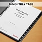 2024 Staples 8" x 11" Weekly & Monthly Appointment Book, Black (TR21494-24)