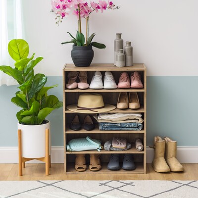 Iris 31.51" 5-Shelf Bookcase, Brown (596986)