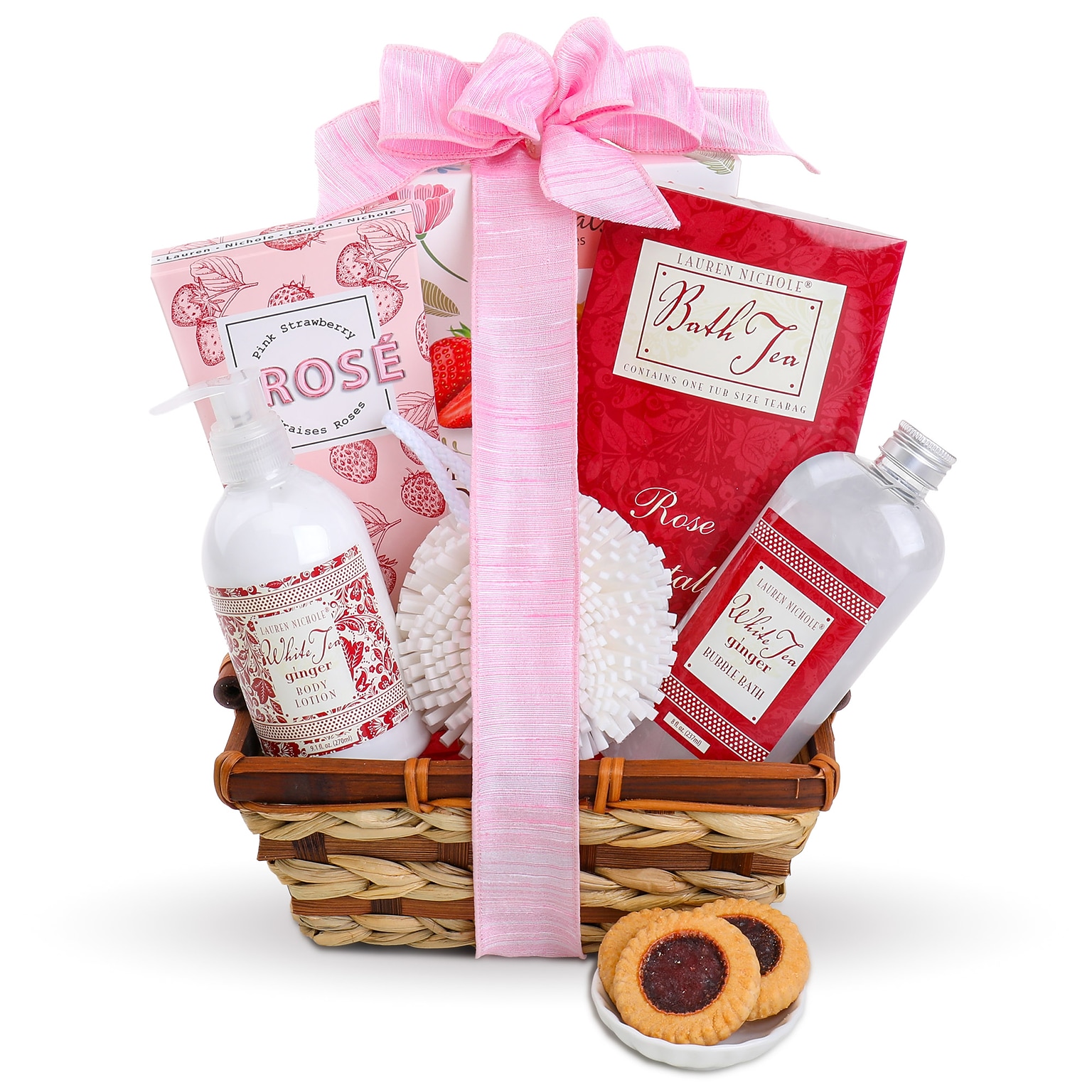 Alder Creek White Tea & Ginger Spa Gift Basket (FG04340)
