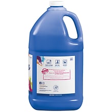 Prang Washable Tempera Paint, Blue, 128 oz. (10605)