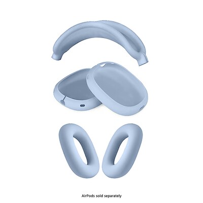 SaharaCase Silicone Combo Kit Case for AirPods Max, Sky Blue (HP00185)