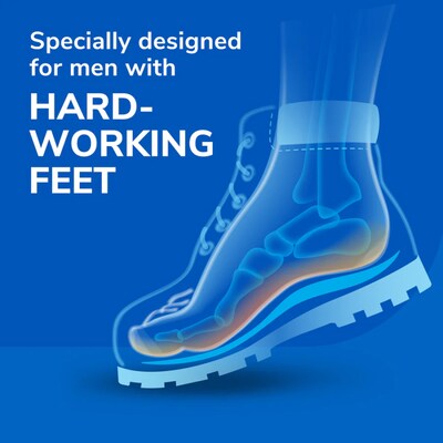 Dr. Scholl's Comfort and Energy Work Massaging Gel Insoles, Women Sizes 6-11, 2/Pair (DSC59064)