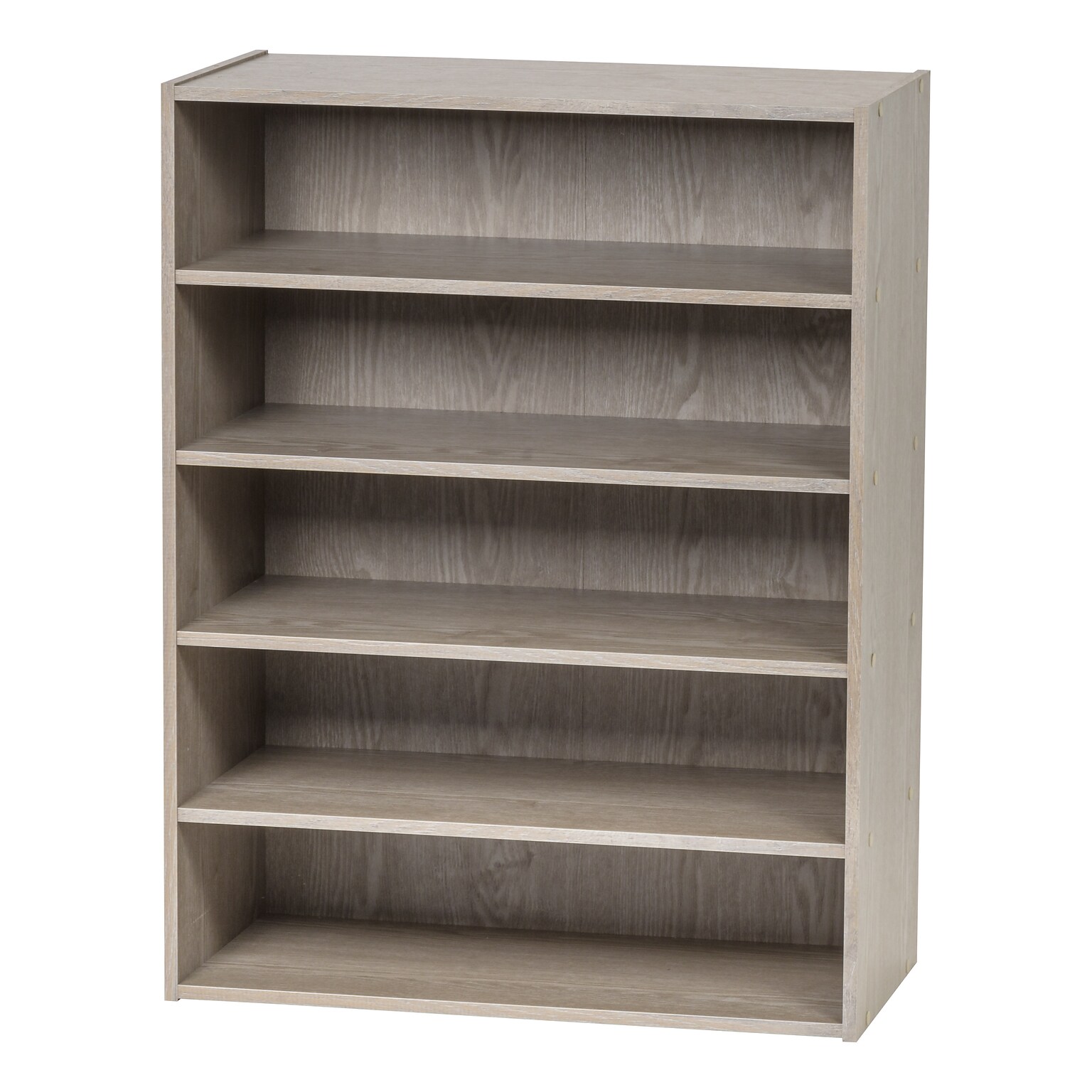 Iris 31.51 5-Shelf Bookcase, Gray (596987)
