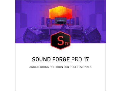 Magix SOUND FORGE Pro 17 for 1 User, Windows, Download (639191910036)