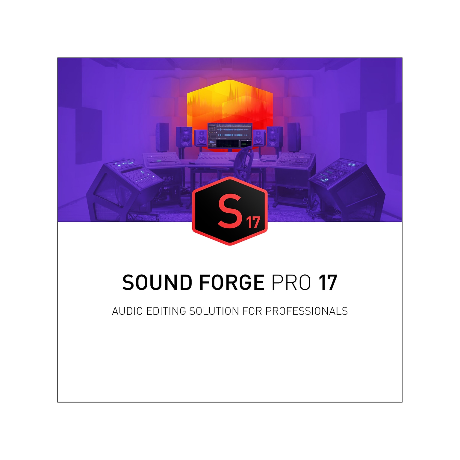 Magix SOUND FORGE Pro 17 for 1 User, Windows, Download (639191910036)