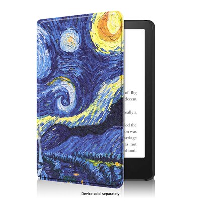 SaharaCase Venture TPU 7" Folio Case & Screen Protector for Kindle, Night Sky (TB00450-ZD-T70)