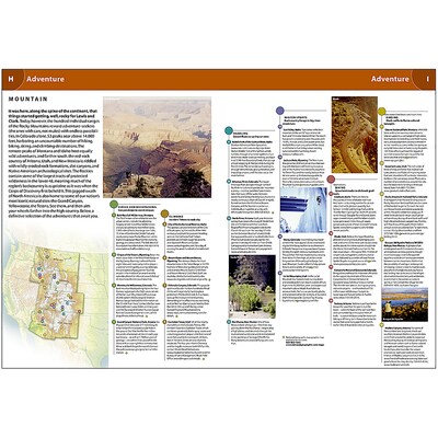 National Geographic Road Atlas 2024: Adventure Edition, United States, Canada, Mexico, 11 x 15 (NG