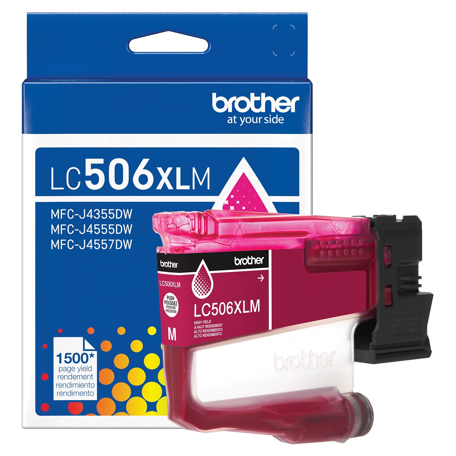 Brother LC506XL Magenta High Yield Ink Cartridge (LC506XLMS)