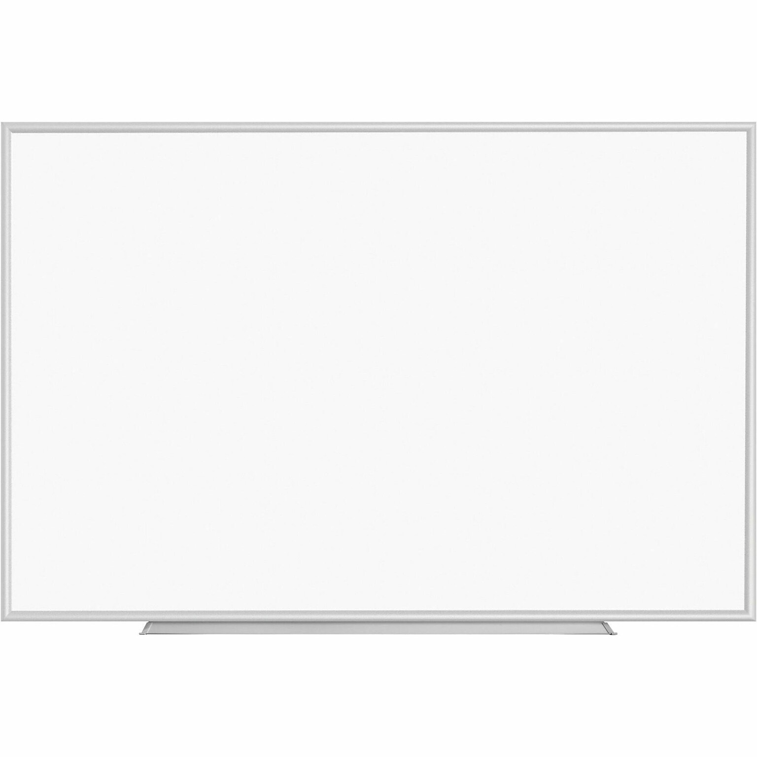 Lorell Styrene Dry-Erase Whiteboard, Aluminum Frame, 72W x 48H (LLR00502)