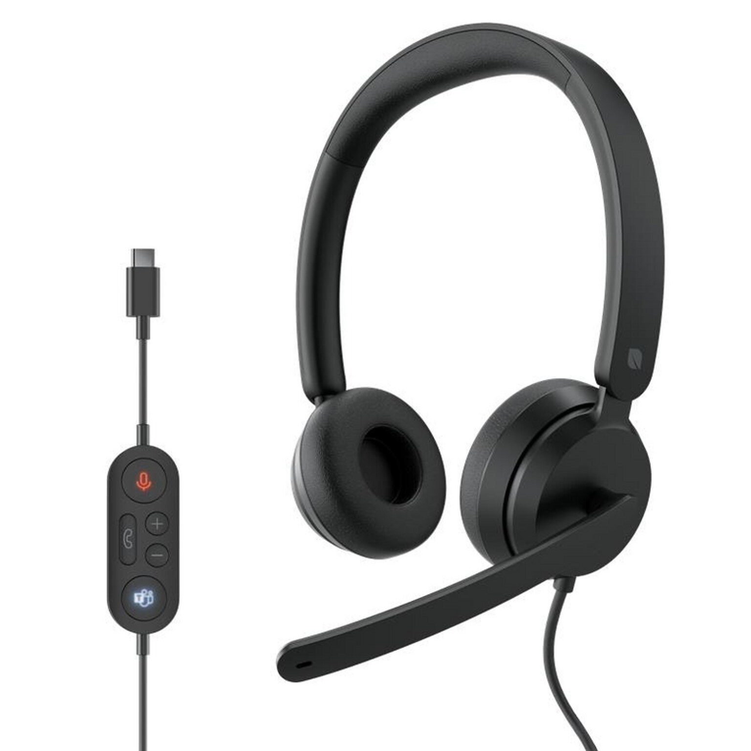 Incase Designed by Microsoft Modern USB-C Stereo Computer Headset, MT Certified (I6N-00011)